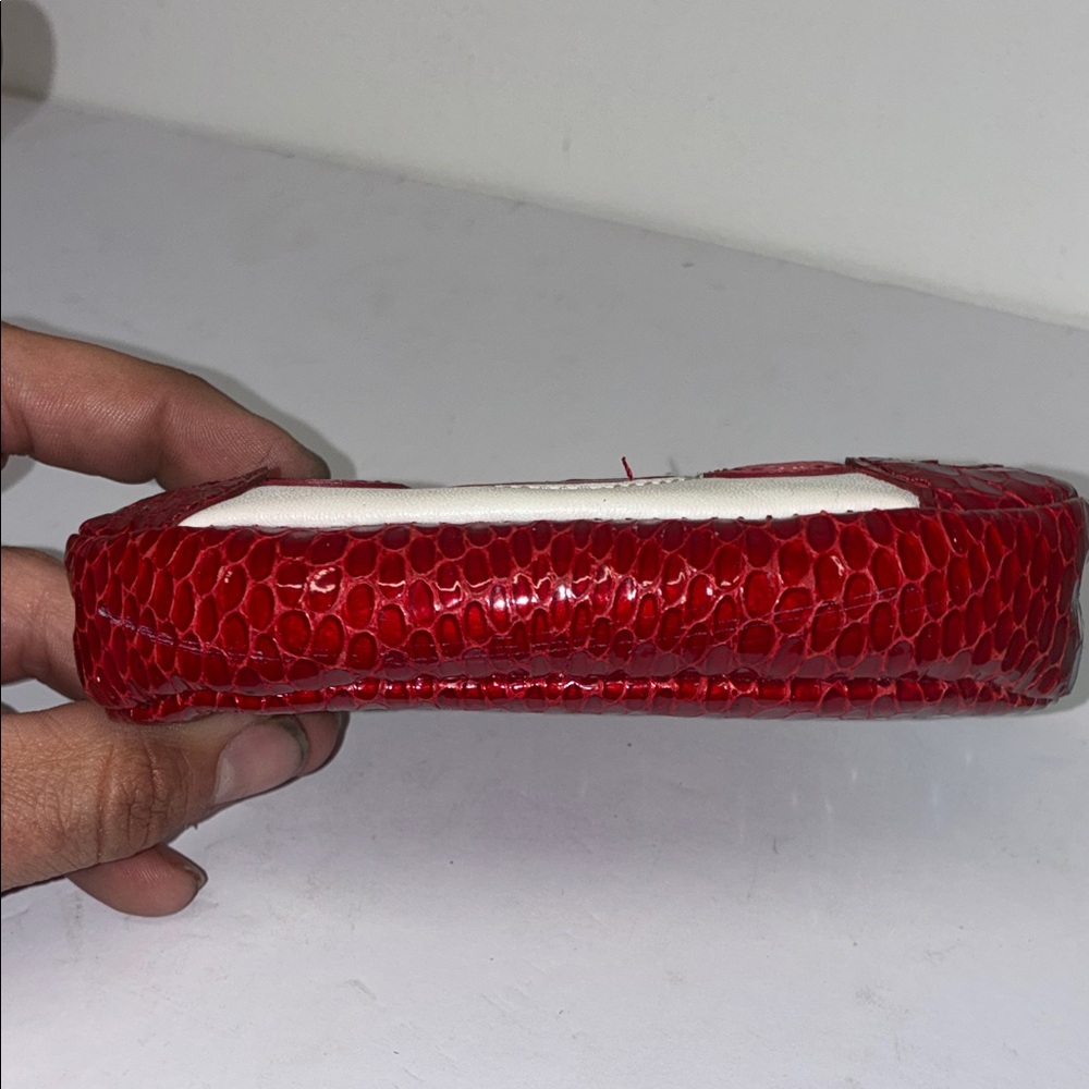 Brighton Red and White Artistic Clutch - Picture 10 of 10